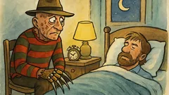 Barzelletta: Freddy Krueger teme i sogni di Norris