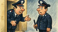 Barzelletta: il maresciallo dice «Appuntato, vieni dentro!»