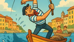 Barzelletta: Più forte di Golia... il pescatore