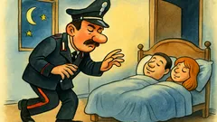 Barzelletta: un carabiniere torna a casa tardi