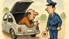 Barzelletta: Non controllerai il bagagliaio, vero?