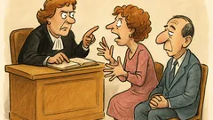 Barzelletta: durante la causa di divorzio...