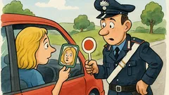 Barzelletta: Carabiniere ferma una straniera in fuga