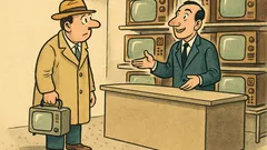 Barzelletta: Sono tutti portatili, questi televisori?