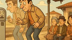 Barzelletta: Un tizio sale sulla bilancia