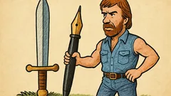 Barzelletta: La penna uccide più della spada…