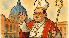 Barzelletta: È stato eletto il nuovo Papa: Berlusconi