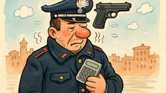 Barzelletta: Perché i carabinieri portano la calcolatrice?
