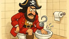 Barzelletta: Sapete come è morto Capitan Uncino?