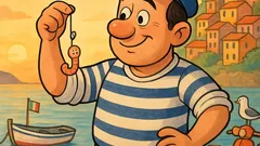 Barzelletta: «Ti amo», disse il pescatore al verme