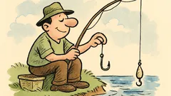 Barzelletta: Amo solo l’amo, purché non esca l’esca