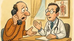 Barzelletta: «Dottore, non vedo le facce!»