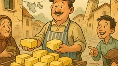 Barzelletta: Terremoto, il lattaio svende burro