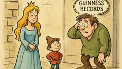 Barzelletta: Bella Addormentata, Pollicino e Quasimodo al Guinness