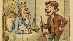 Barzelletta: un mendicante sano dal re...