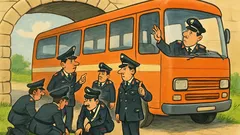 Barzelletta: Carabinieri in gita, ponte troppo basso