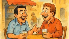 Barzelletta: Luca e Marco si rincontrano al bar