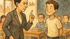 Barzelletta: professoressa, perché sono ancora qui?