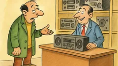 Barzelletta: Vorrei uno stereo: mezzo milione