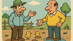 Barzelletta: Due amici comprano pulcini per allevamento