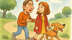 Barzelletta: A San Valentino Totti passeggia col cane