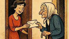 Barzelletta: una letterina per un’analfabeta