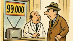 Barzelletta: Quell’antenna da 99.000 lire costa 99.000 lire?