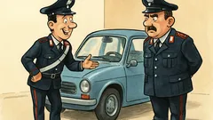 Barzelletta: un carabiniere vuole cambiare auto
