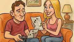 Barzelletta: Ilary chiede a Francesco: cruciverba?