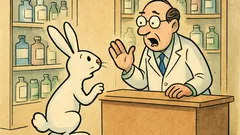 Barzelletta: Un coniglio entra in farmacia...