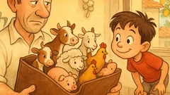 Barzelletta: Pierino chiede del portafoglio degli antichi