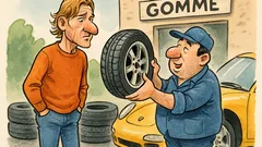Barzelletta: Totti va dal gommista con la Porsche