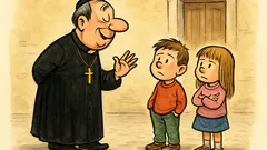 Barzelletta: Prete, 'padre' per tutti… tranne