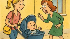 Barzelletta: La baby-sitter torna dal parco...