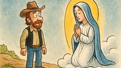 Barzelletta: Chuck Norris appare alla Madonna