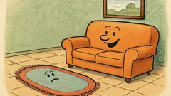 Barzelletta: Che dice un divano a un tappeto?