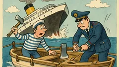 Barzelletta: Un carabiniere su una nave