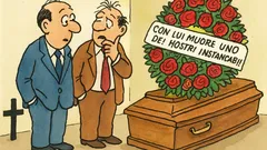 Barzelletta: «Hai sentito? Il nostro capo è morto…»