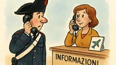 Barzelletta: Un carabiniere chiama l’aeroporto…