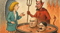 Barzelletta: una nipote visita l’Inferno