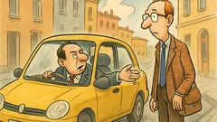 Barzelletta: Un uomo guida e si perde