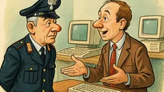 Barzelletta: Un maresciallo va a comprare un PC