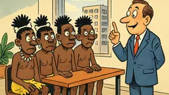 Barzelletta: Cinque cannibali vengono assunti in azienda