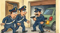 Barzelletta: irruzione dei carabinieri nel garage