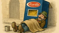 Barzelletta: Perché i barboni dormono Barilla?