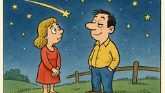 Barzelletta: Lei: «Non esprimi mai un desiderio?»