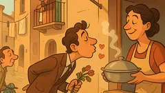 Barzelletta: entra uno chef romantico al bar...