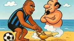 Barzelletta: Adriano trova una lampada a Rio