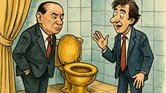 Barzelletta: Santoro chiede dei WC d’oro