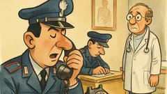 Barzelletta: Un carabiniere telefona al dottore…